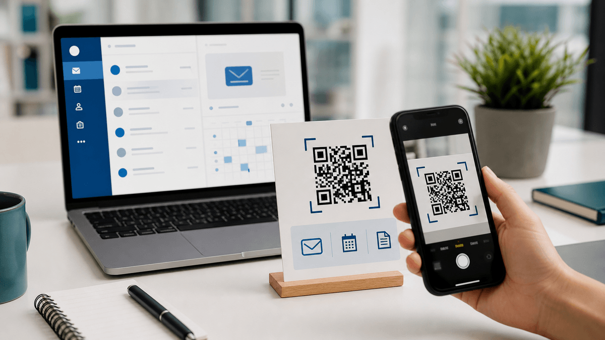 How to Generate a QR Code for an Outlook Email or Link